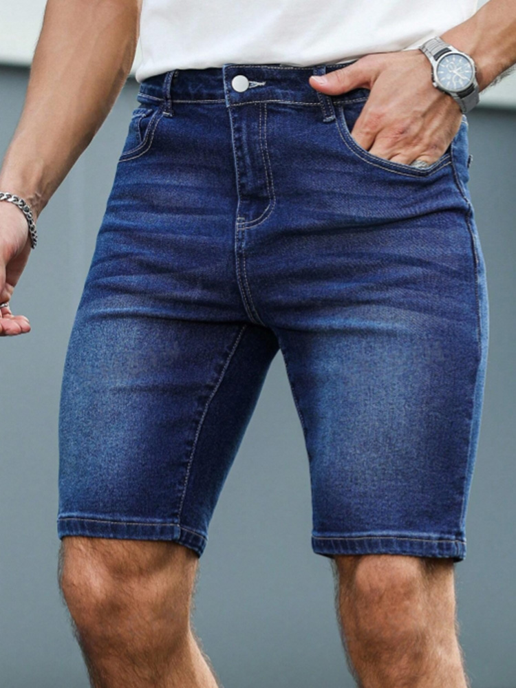 Levis Jeans 501 - 남성 슬림 스트레이트 핏 워싱 데님