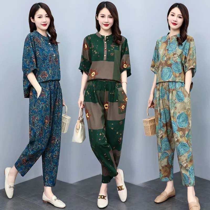 Linen Pant Wide - 중년 여성 여름 슈트 2026 신상
