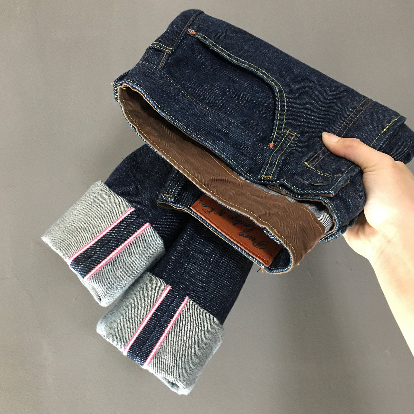 Levis Jeans 501 - 헤비웨이트 로우 사쿠라 셀비지 데님 진