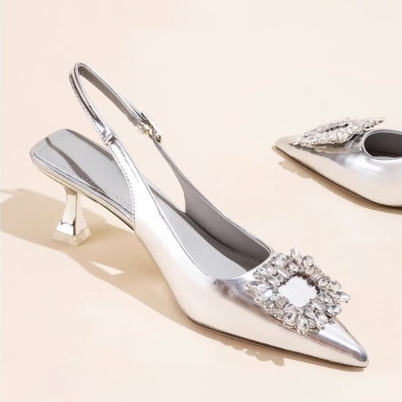 Sandal Strappy Heeled - 여름 여성 샌들 새 여성 신발