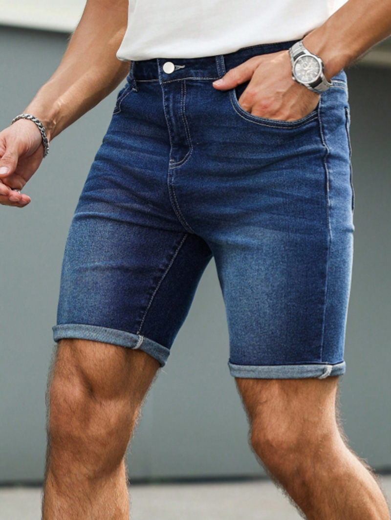 남성 슬림 스트레이트 핏 워싱 데님 반바지, 여름 스트 - Levis Jeans 501 리뷰 및 가격