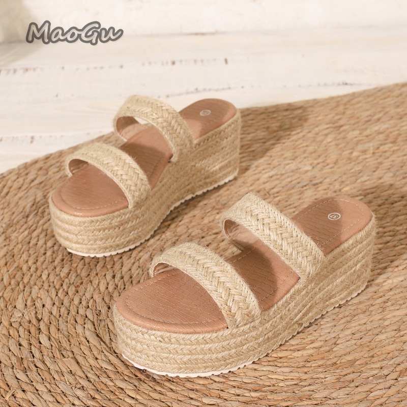 2026 봄 여름 여성용 에스파드리유 플랫폼 슬라이드  - Wedge Espadrille Women 리뷰 및 가격